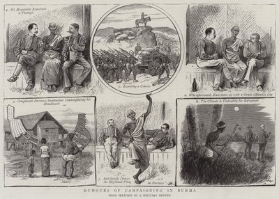 Humours de campagne en Birmanie - William Ralston