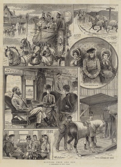 Chasse, avant et maintenant - William Ralston