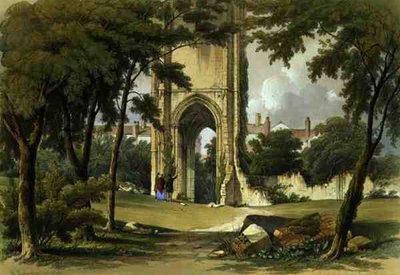 Grey Friars, Richmond, vue de la tour, de 