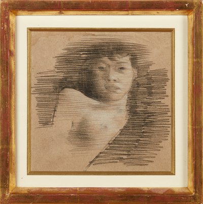 Fille à Paris - William Rothenstein