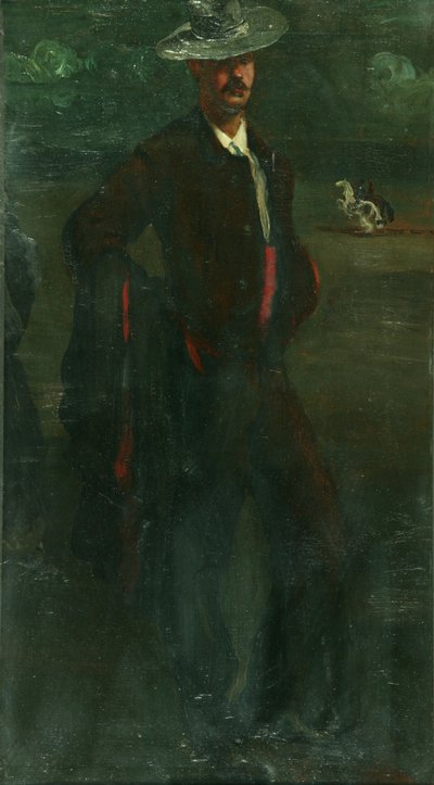 Ignacio Zuloaga en torero, c.1895 - William Rothenstein