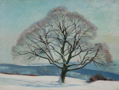Arbre en hiver - William Rothenstein