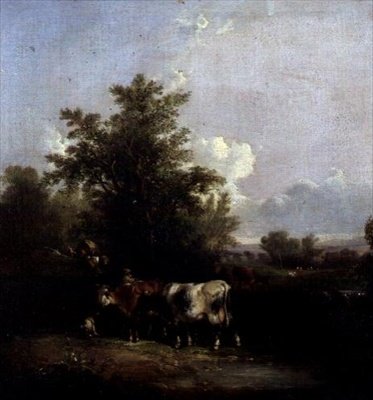 Paysage avec du Bétail - William Snr. Shayer