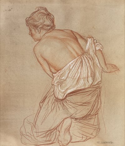 Étude pour une gravure : Musique - William Strang