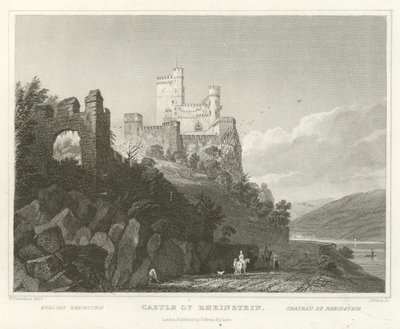 Château de Rheinstein - William Tombleson