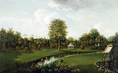 Vue du pont de thé - William Tomkins