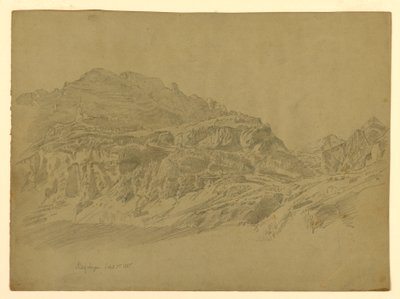 Paysage, Meiringen, Suisse - William Trost Richards