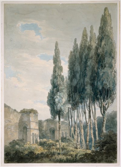 Dans les jardins Ludovisi, Rome - Joseph Mallord William Turner