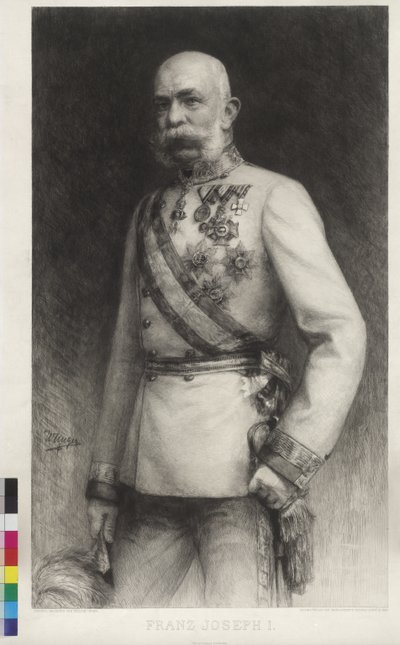 François-Joseph Ier en uniforme de gala de maréchal - William Unger