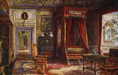 Château de Warwick : Chambre de la Reine Anne - William W. Quatremain