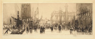 Une fête vénitienne - William Walcot