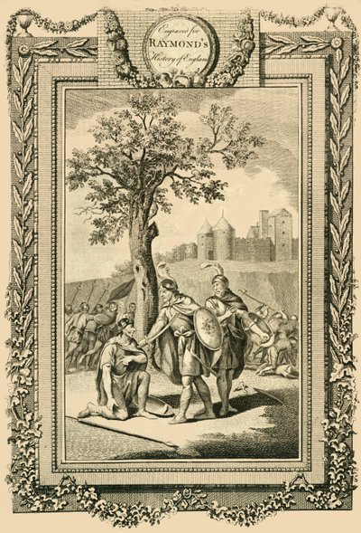 Le roi Athelstan sauvant la vie de son père, Édouard l