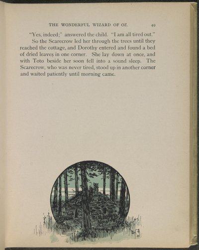 Illustration tirée de "Le merveilleux magicien d