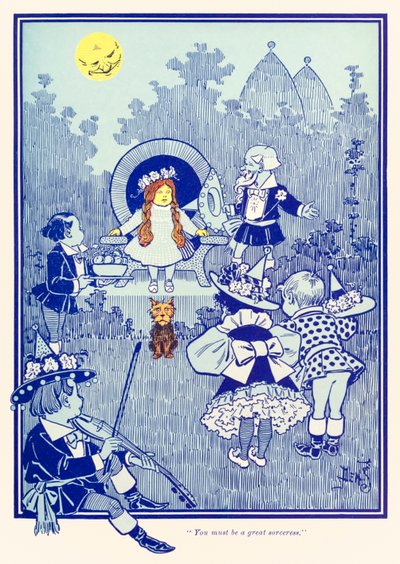 « Vous devez être une grande sorcière. » de « Le Magicien d