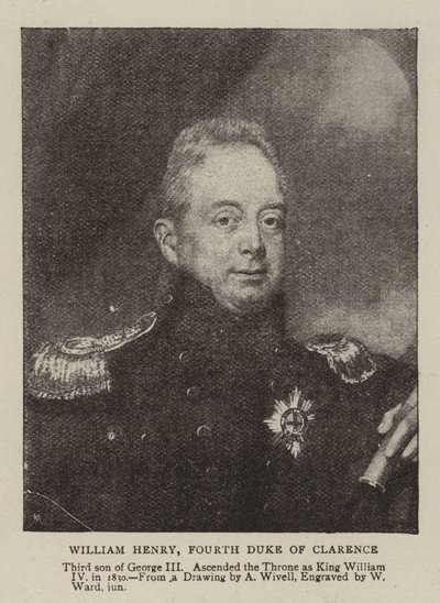 William Henry, quatrième duc de Clarence - William Ward