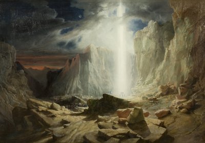 Les Israélites traversant le désert - William West