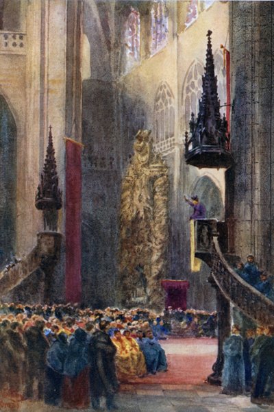 Orviedo, dans la Cathédrale - William Wiehe Collins