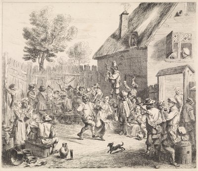 Fête paysanne - William Young Ottley