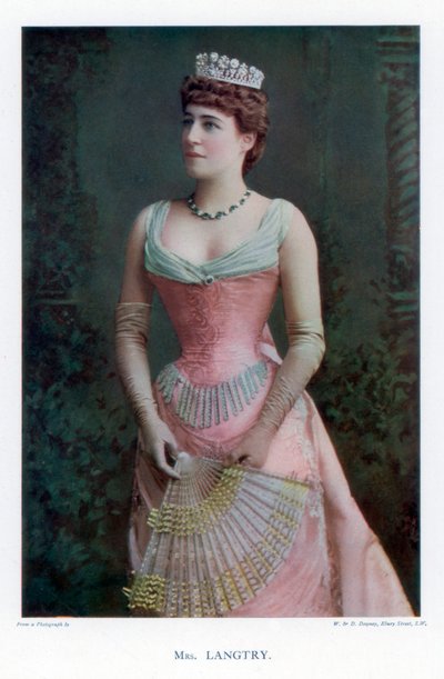 Lillie Langtry, actrice britannique, 1901 - William and Daniel Downey