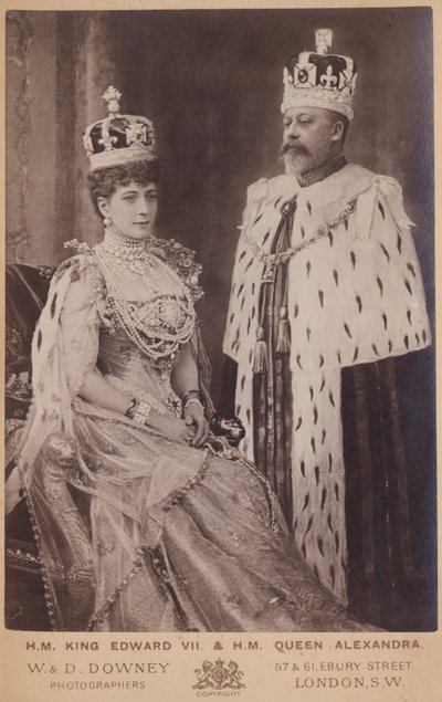 Reine Alexandra et Roi Édouard VII - William and Daniel Downey