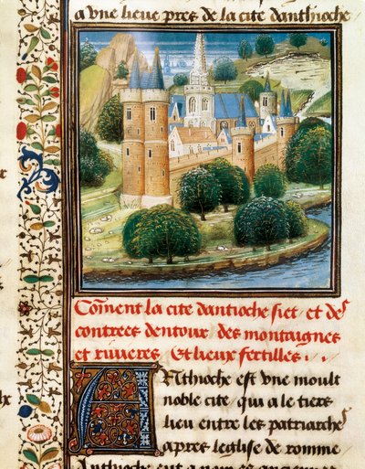 Miniature de la Première croisade, Guillaume de Tyr - William of Tyre (c.1130 85)