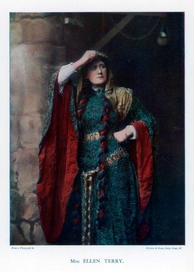 Dame Ellen Terry, actrice de théâtre anglaise, 1901 - Window and Grove