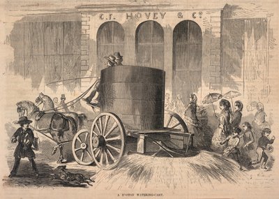 A Boston Watering-Cart, tiré de Ballou
