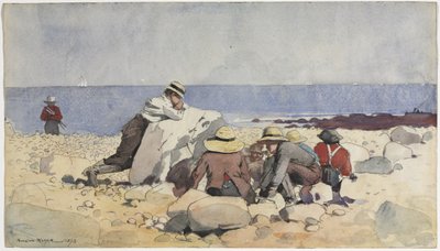 Un « clam bake » - Winslow Homer
