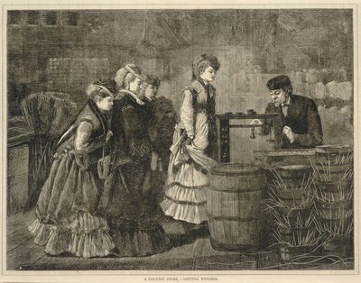 Un magasin de campagne - se faire peser, de tous les samedis : Un journal de lecture de choix, 25 mars 1871 - Winslow Homer