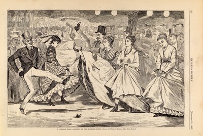A Parisian Ball--Dancing at the Mabille, Paris, tiré de Harper