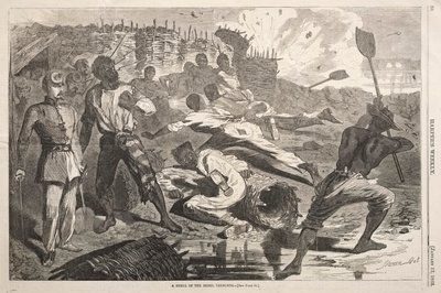 Un obus dans les tranchées rebelles - Winslow Homer