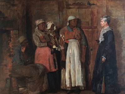 Une visite de la vieille maîtresse - Winslow Homer