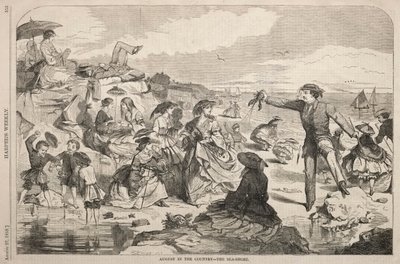Août à la campagne - Le bord de mer, 1859 - Winslow Homer