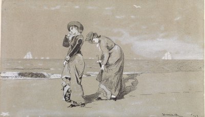 Soirée sur la plage - Winslow Homer