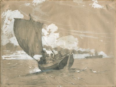 Pêche au large de Scarborough - Winslow Homer