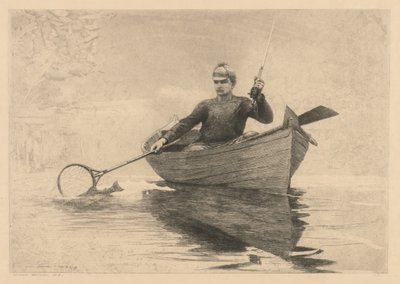 Pêche à la mouche - Winslow Homer