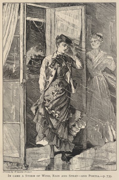 Une tempête de vent, de pluie et d