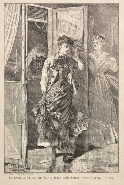 Une tempête de vent, de pluie et d