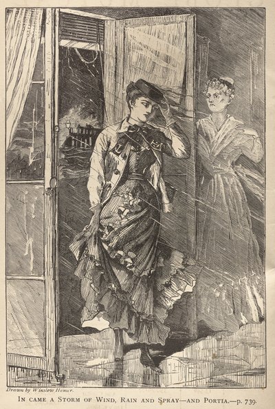 Une tempête de vent, de pluie et d