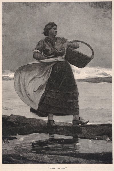Inside the Bar, extrait du Century Magazine, novembre 1883 - Winslow Homer