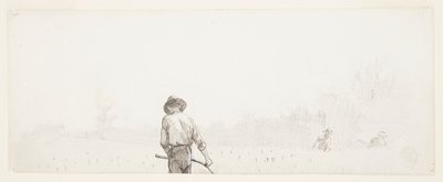 Homme avec une faux - Winslow Homer