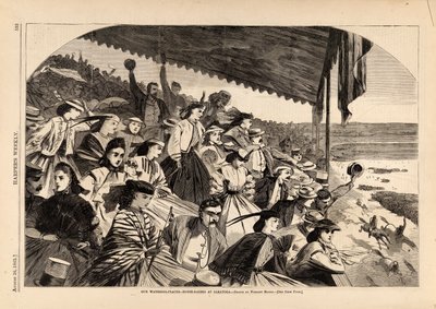 Our Watering Places--Horse-racing at Saratoga, tiré de Harper