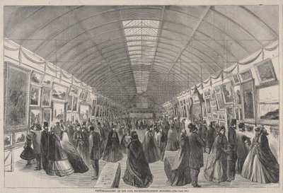 Galerie de tableaux de la foire, bâtiment de la Quatorzième Rue - Winslow Homer