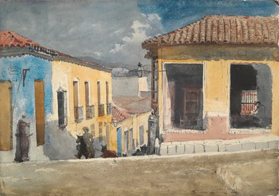 Santiago de Cuba : Scène de rue - Winslow Homer