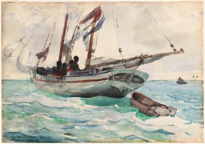 Goélette - Nassau - Winslow Homer