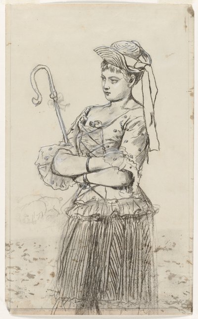 Bergère, vers 1878 - Winslow Homer