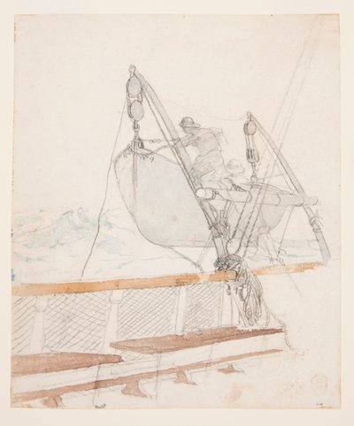 Étude pour "Le Signal de Détresse" - Winslow Homer
