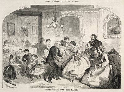 Le Jour de Thanksgiving - La danse - Winslow Homer