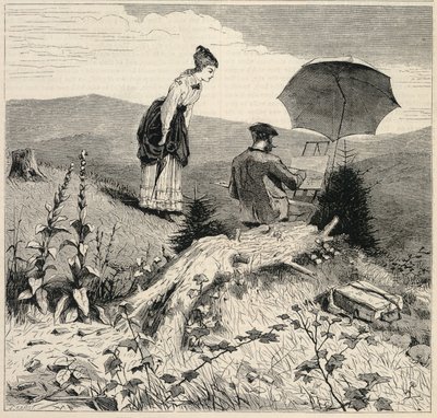 The Artist in the Country, tiré de Appletons
