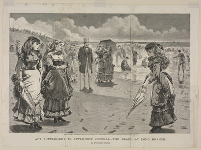 La plage de Long Branch - Winslow Homer